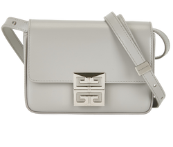 Small 4G Crossbody, Leather, Grey, EFA0243, 2*